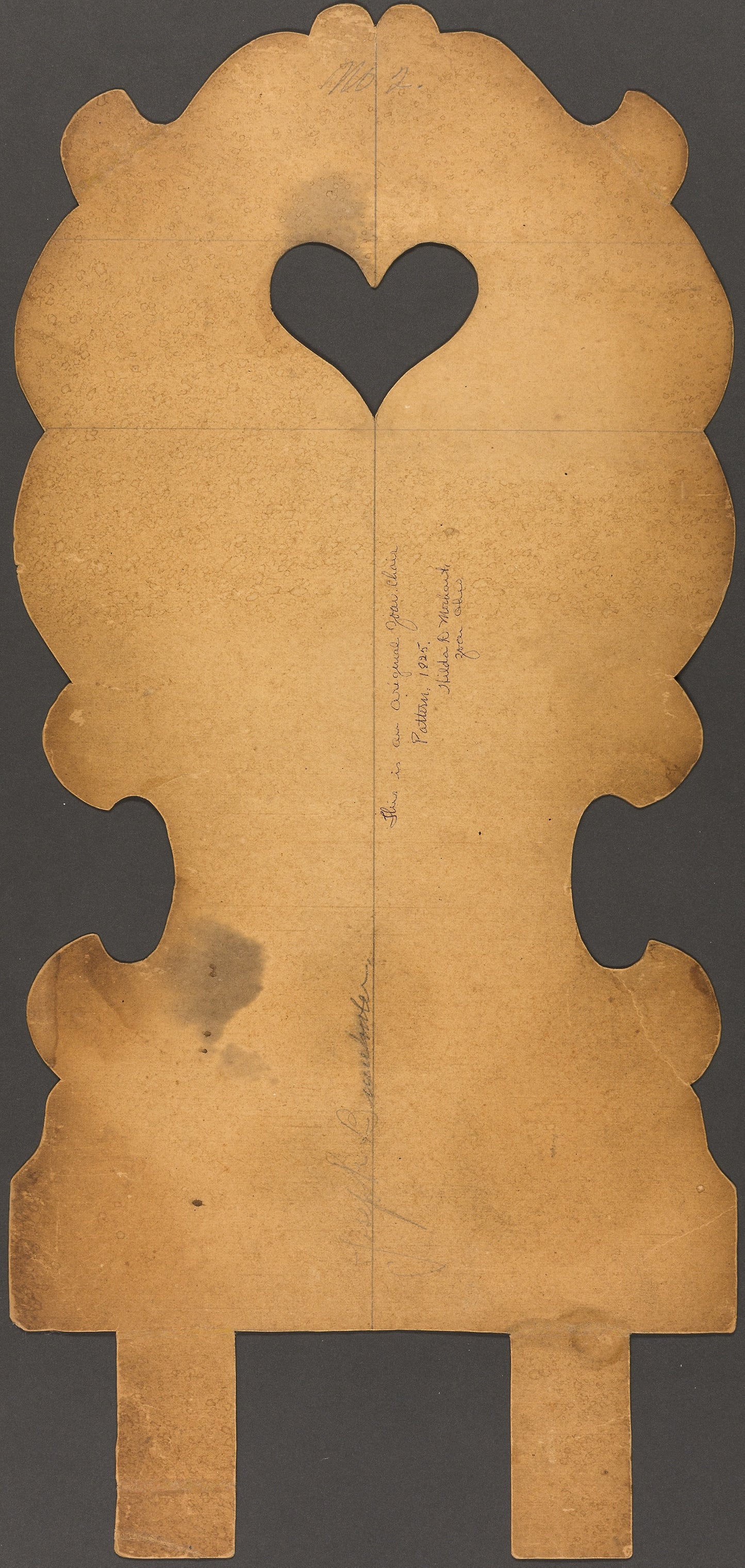 Back Pattern for Side Chair -  Unknown Artist,  Poster Print Wall Art
