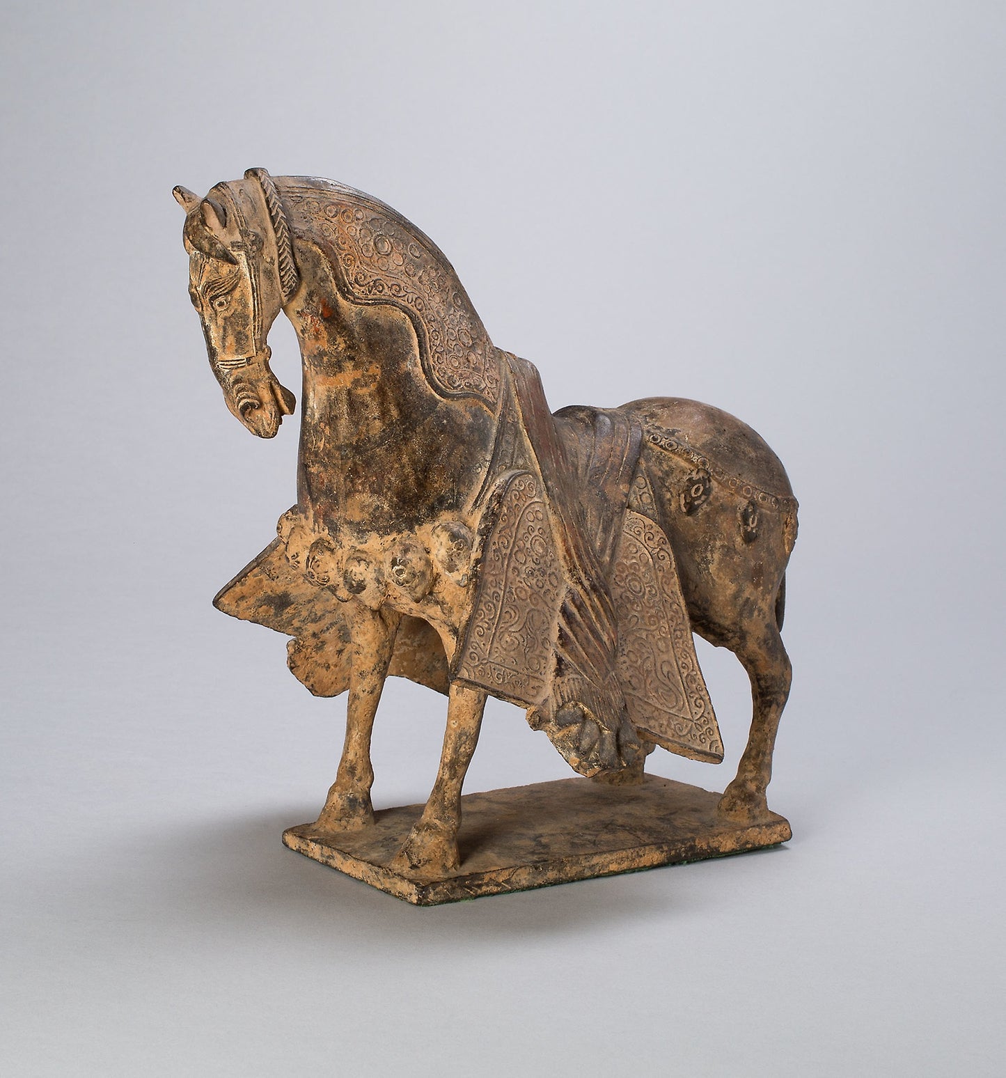 Caparisoned Horse -  China,  Poster Print Wall Art