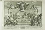 Frontispiece, plate one from Hudibras: William Hogarth,16x12"(A3) Poster