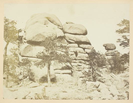 Granite Rock, Buford Station, Laramie Mountains: Andrew J. Russell ,16x12"(A3) Poster