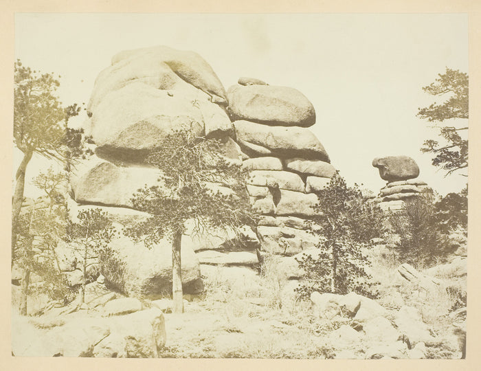 Granite Rock, Buford Station, Laramie Mountains: Andrew J. Russell ,16x12