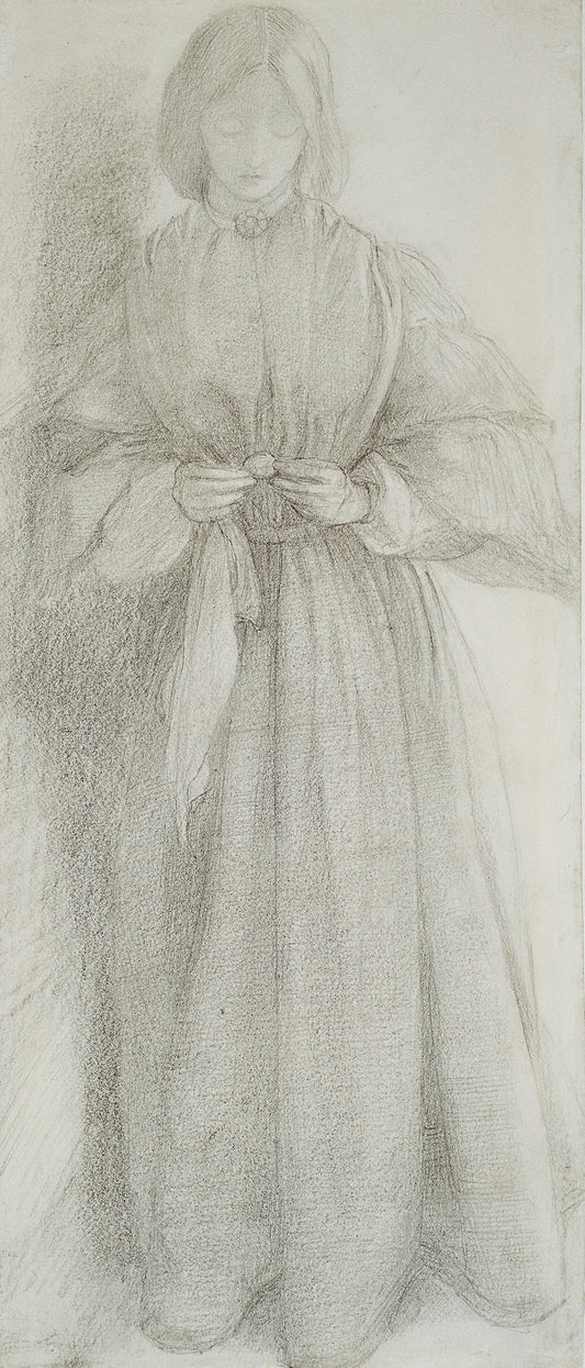 Elizabeth Siddal (Mrs. Dante Gabriel Rossetti): Dante Gabriel Rossetti,16x12"(A3) Poster