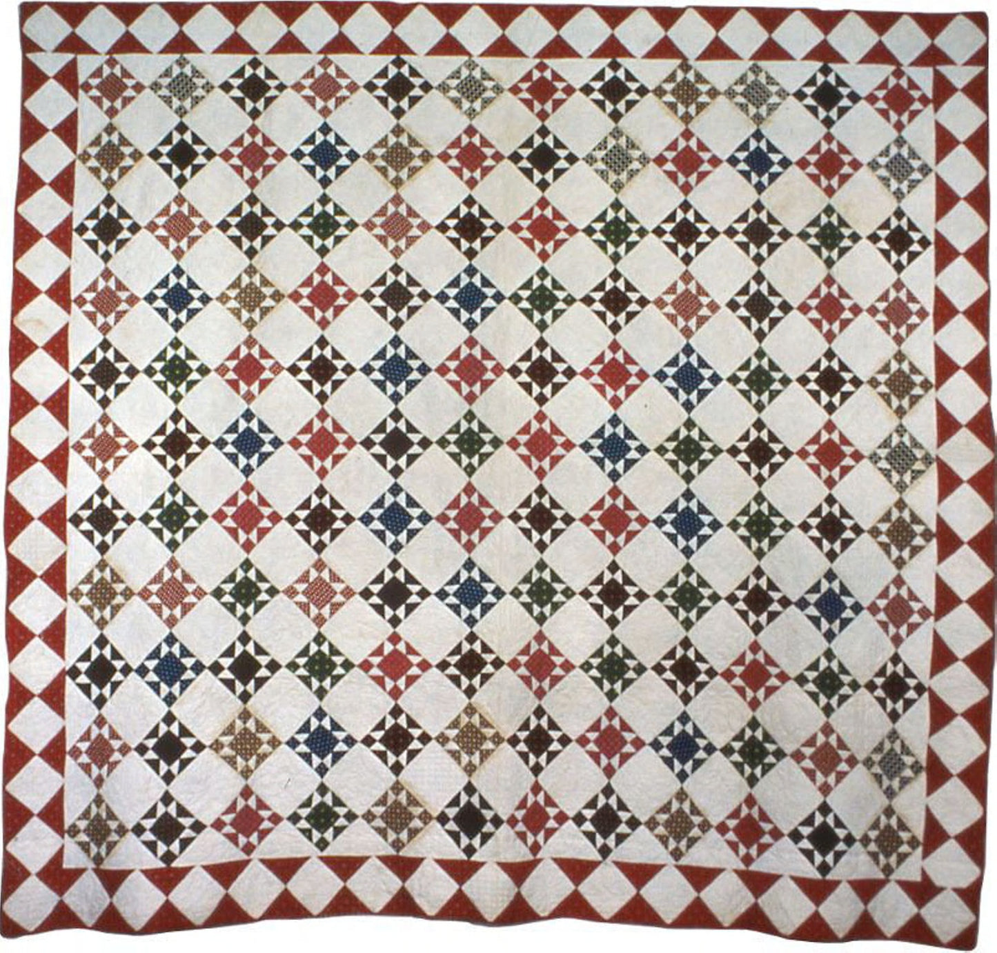 Bedcover (Star Pattern) -  United States,  Poster Print Wall Art
