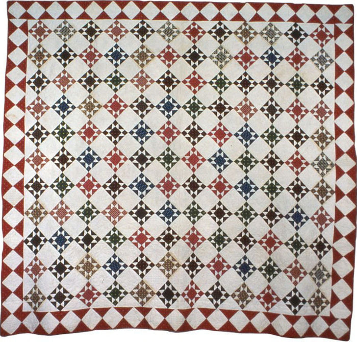 Bedcover (Star Pattern): United States,16x12