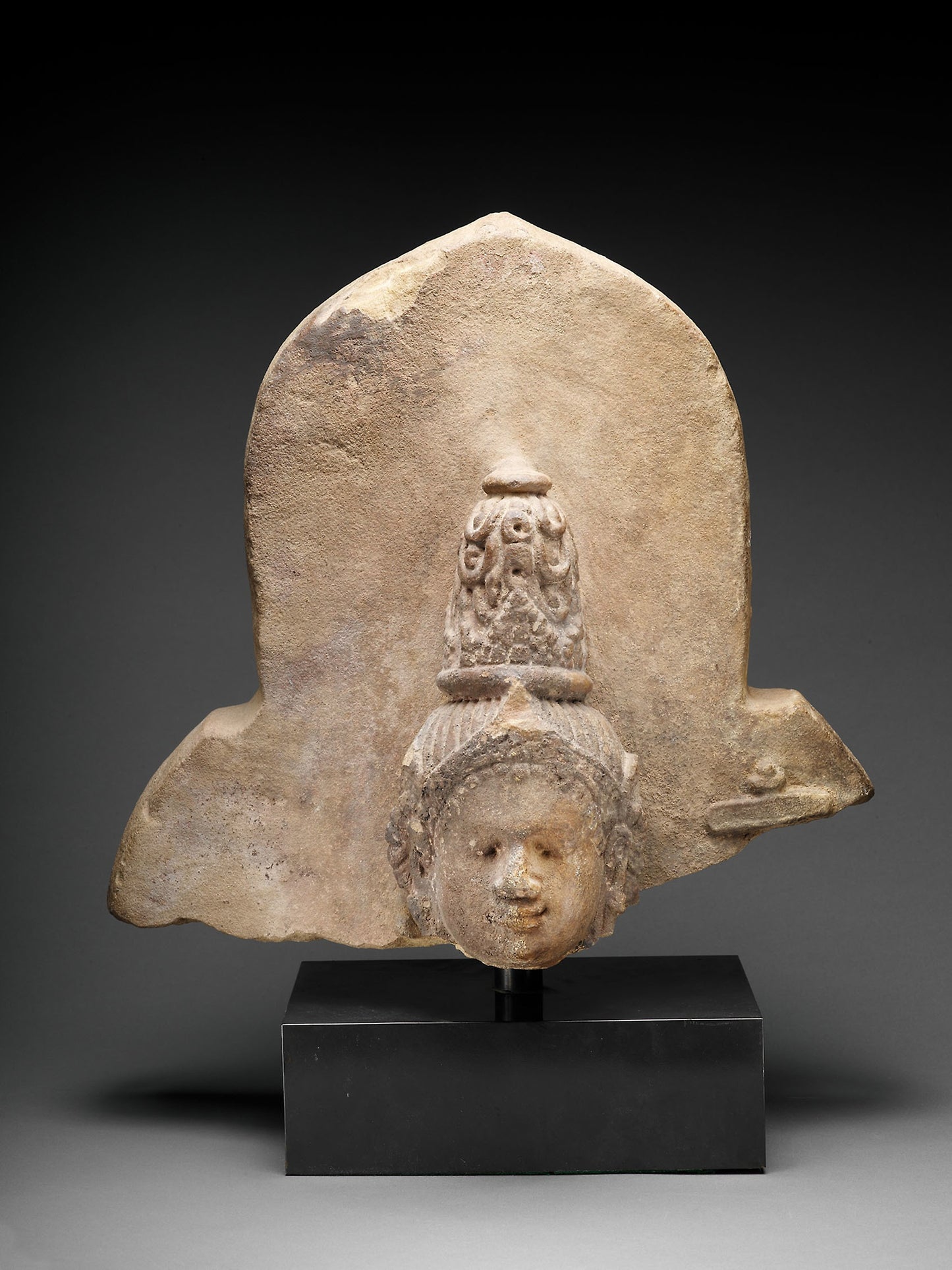 Head of a Female Deity -  Indonesia ,  Poster Print Wall Art