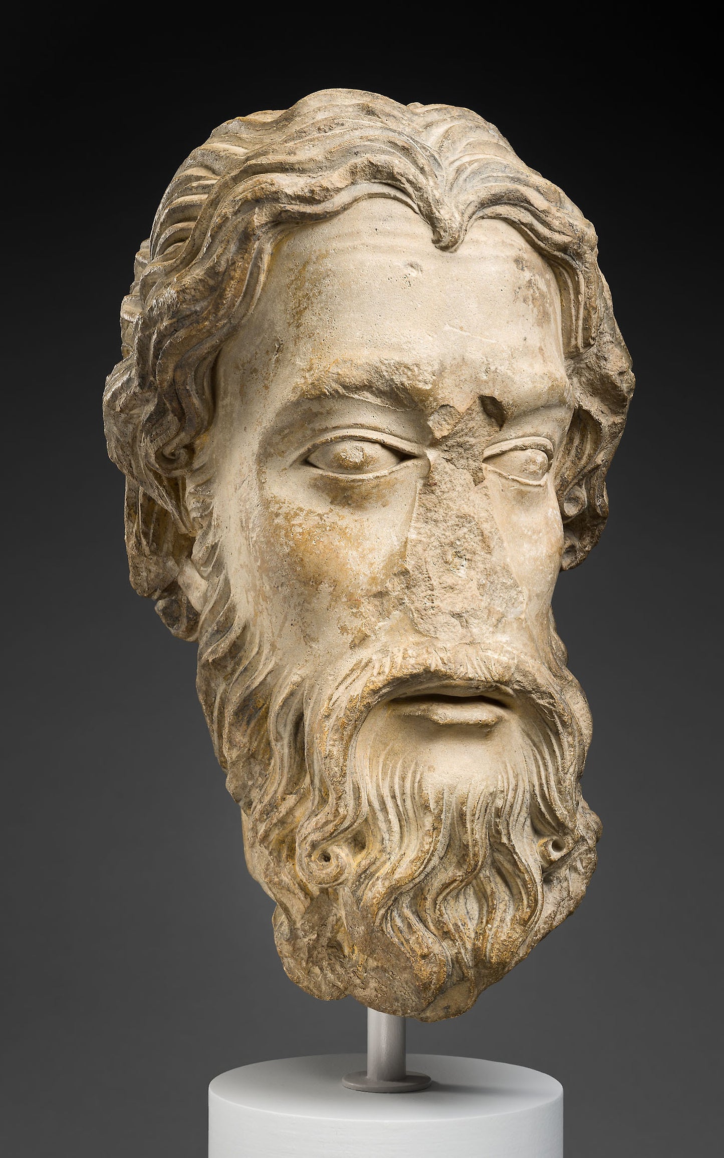 Head of an Apostle: French, Paris, Poster Print Wall Art