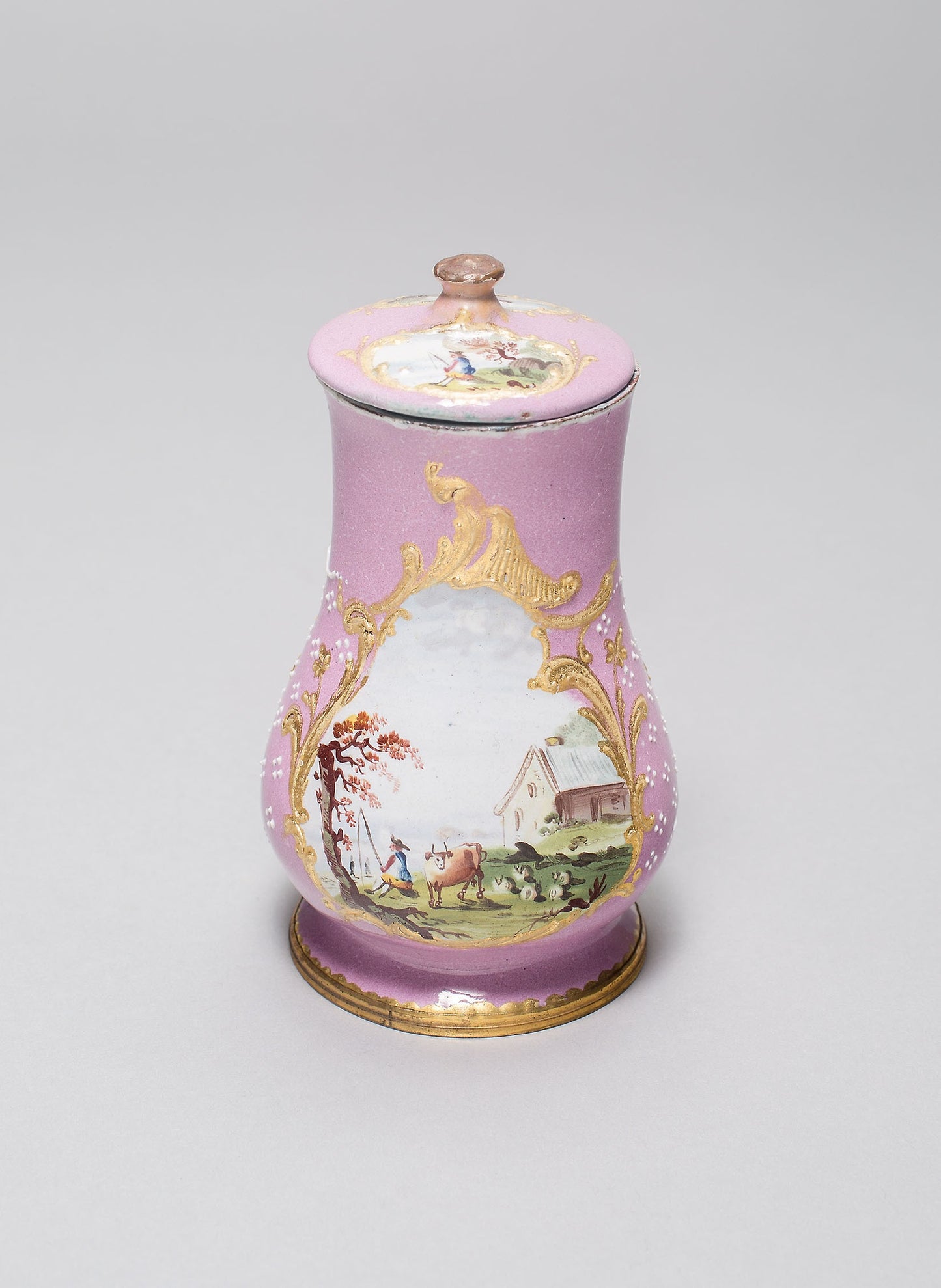 Mustard Pot and Cover -  Bilston, England,  Poster Print Wall Art