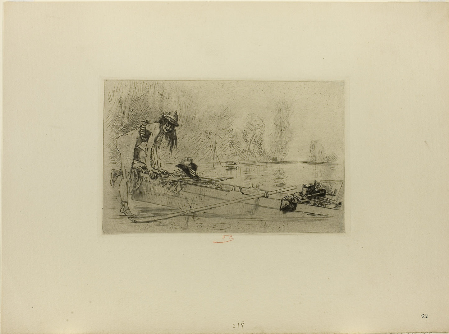 July -  Félicien Rops,  Poster Print Wall Art