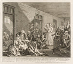 Plate Eight, from A Rake's Progress: William Hogarth,16x12"(A3) Poster