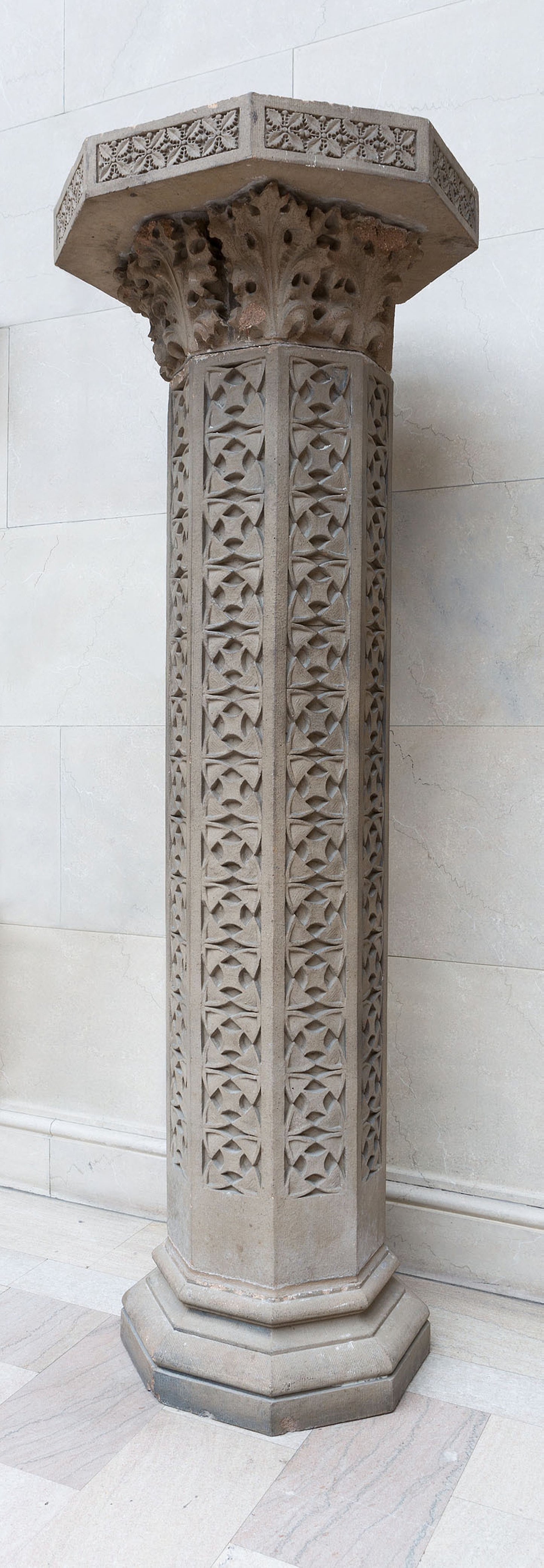 Garrick Theater, Chicago, Illinois, Exterior Column: Adler & Sullivan, Poster Print Wall Art