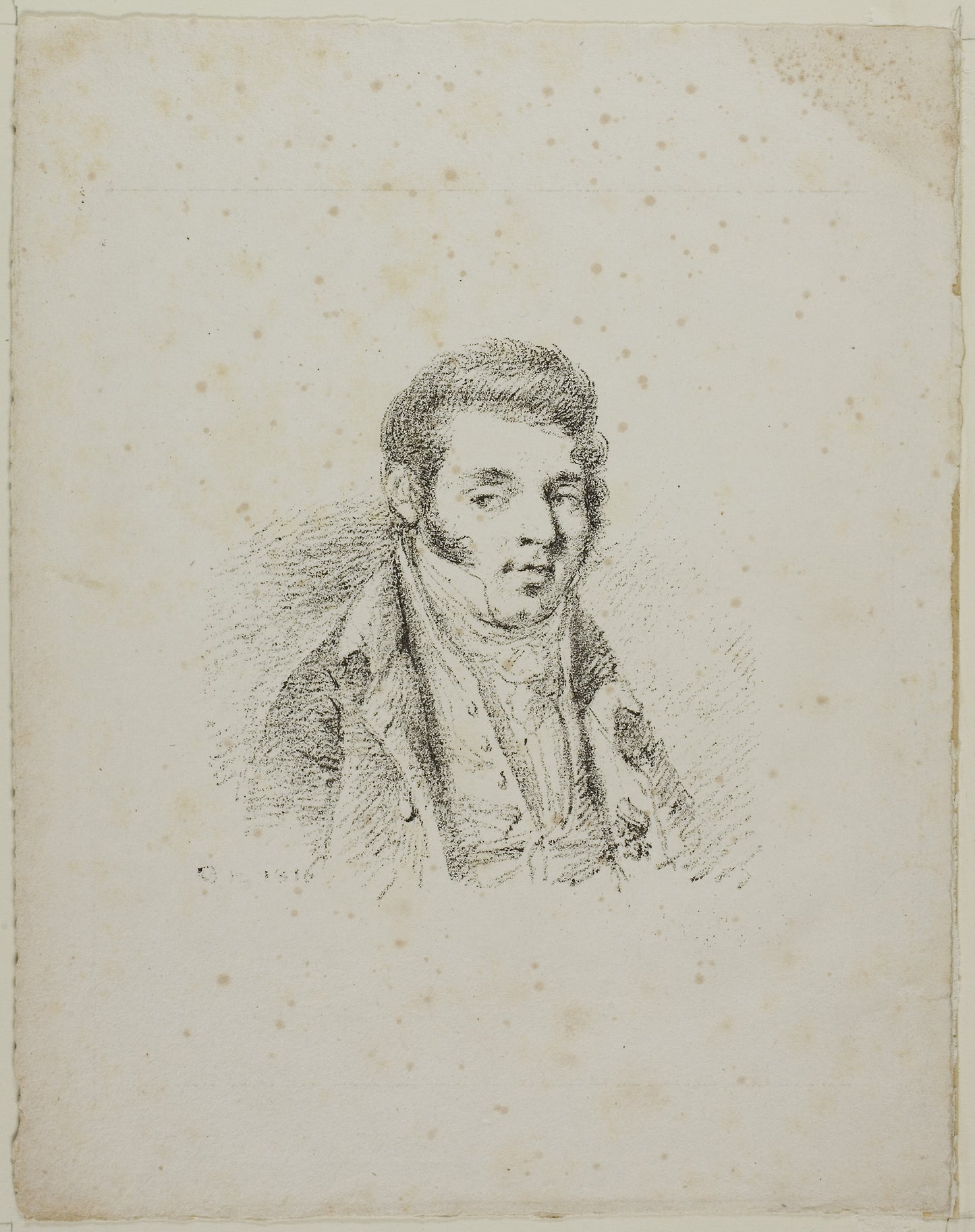 Portrait of Monsieur de Mortemart-Boisse -  Dominique-Vivant Denon,  Poster Print Wall Art