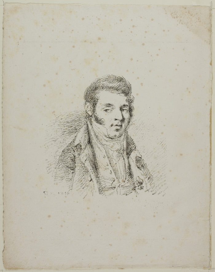 Portrait of Monsieur de Mortemart-Boisse: Dominique-Vivant Denon,16x12
