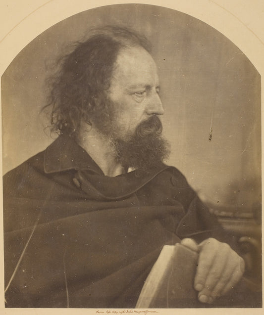 The Dirty Monk, Alfred Tennyson: Julia Margaret Cameron,16x12"(A3) Poster