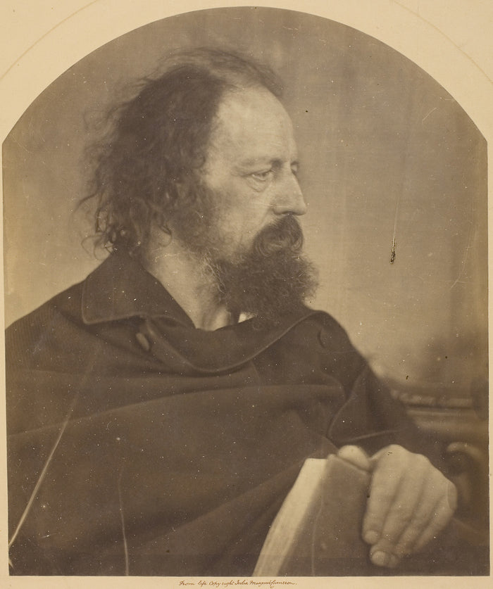 The Dirty Monk, Alfred Tennyson: Julia Margaret Cameron,16x12