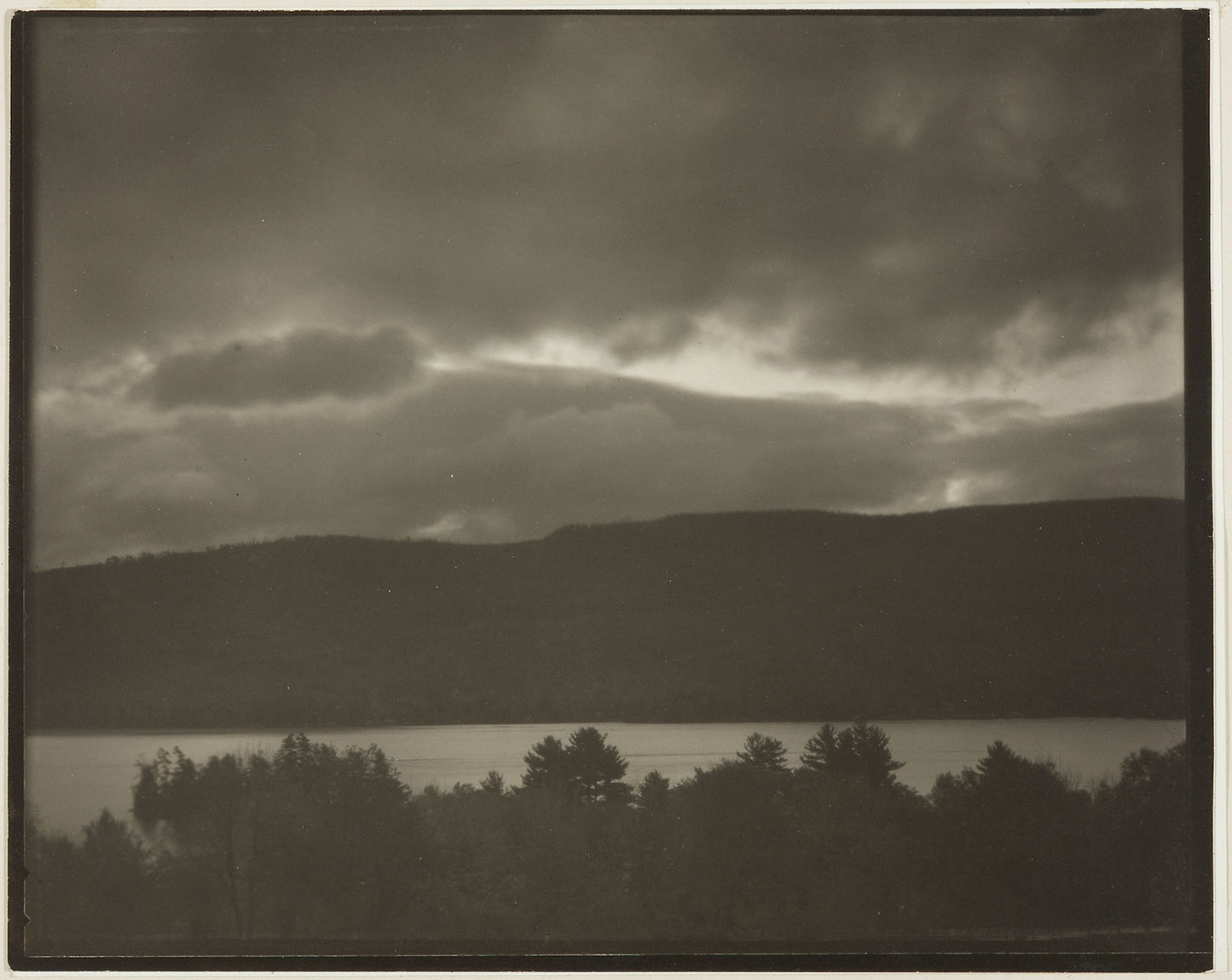 Lake George -  Alfred Stieglitz,  Poster Print Wall Art