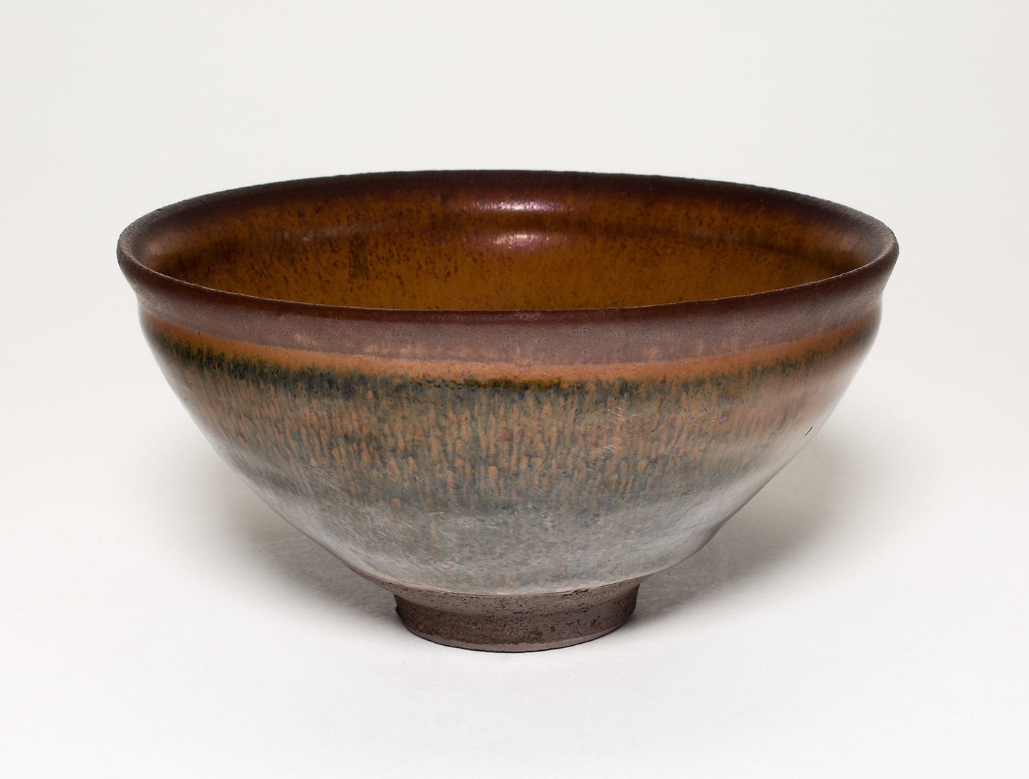 Tea Bowl with "Hare's fur" Glaze -  China,  Poster Print Wall Art
