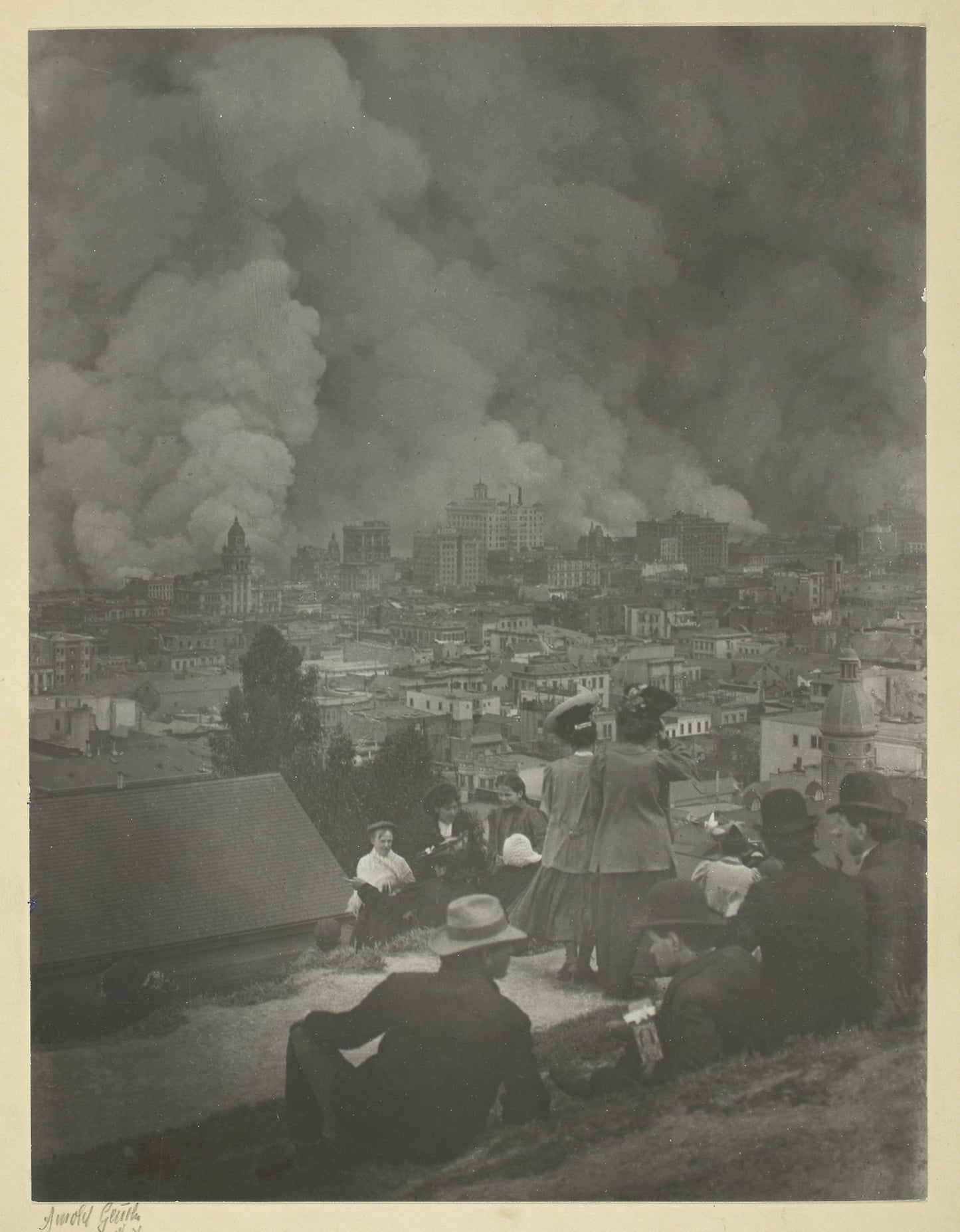 San Francisco Earthquake -  Arnold Genthe,  Poster Print Wall Art