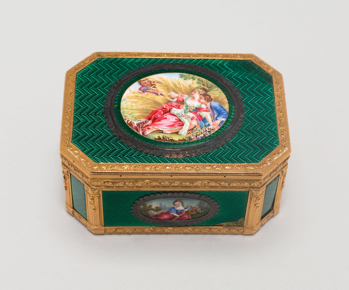 Gold Box -  Pierre François Drais,  Poster Print Wall Art