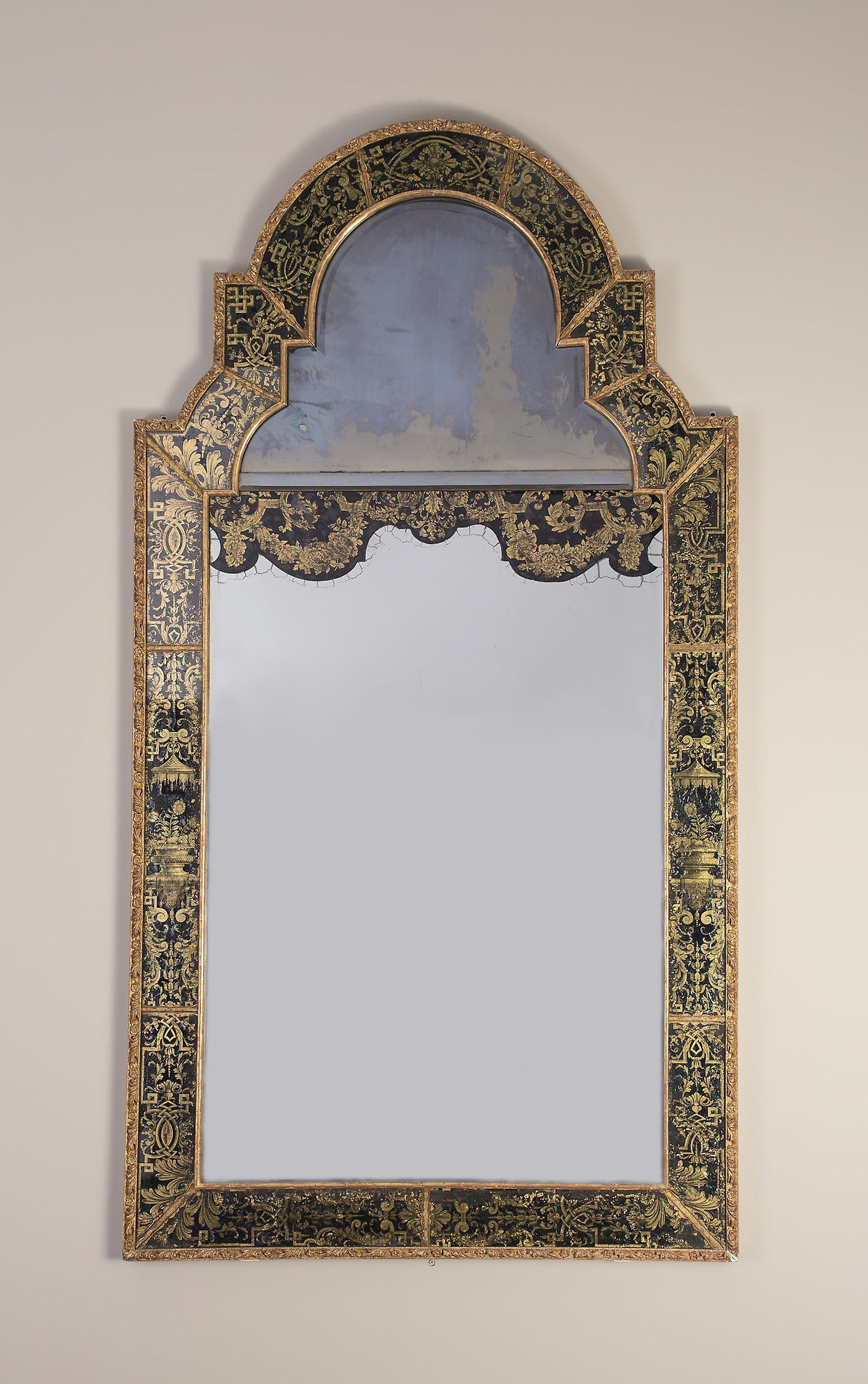 Looking Glass -  England, probably London,  Poster Print Wall Art