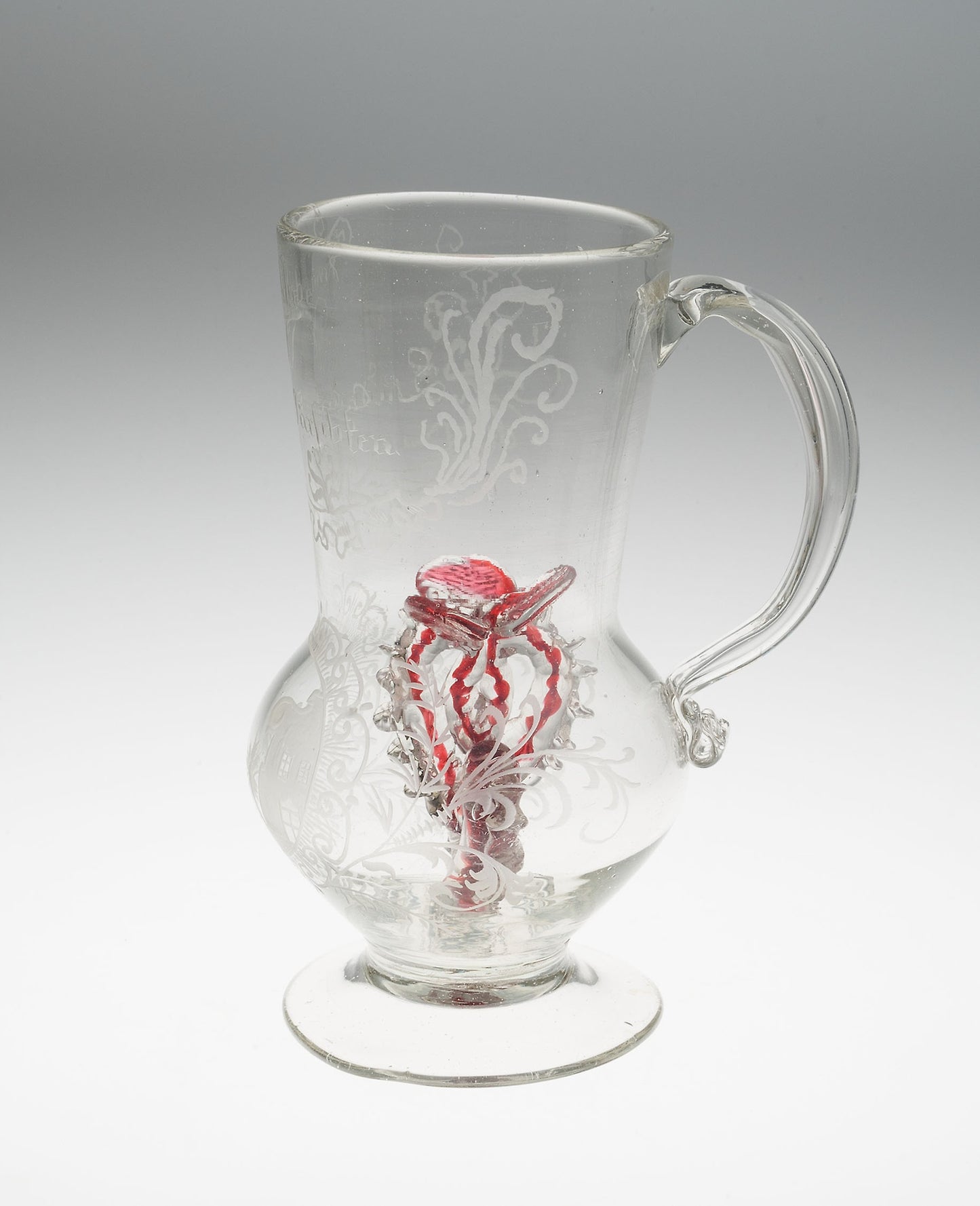 Tankard (Trick Glass) -  Czech Republic (Formerly Bohemia),  Poster Print Wall Art