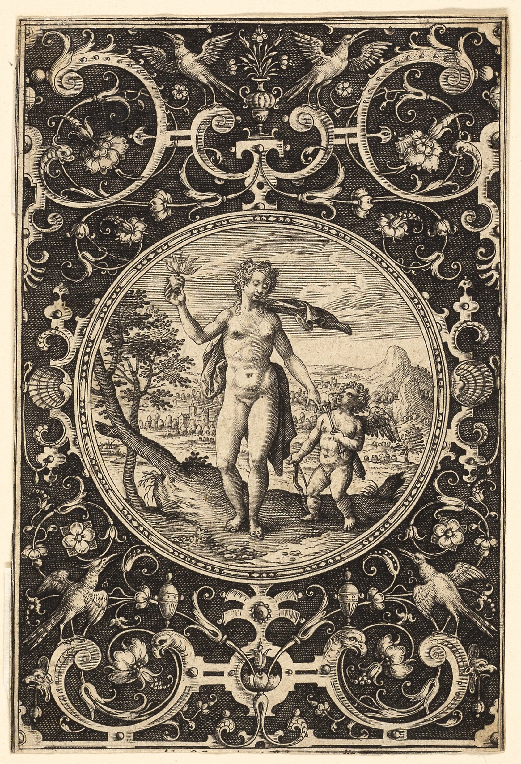 Venus: Adriaen Collaert, II,16x12"(A3) Poster