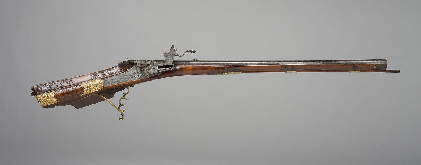 Wheellock Rifle -  Johann Casper Rudolph,  Poster Print Wall Art