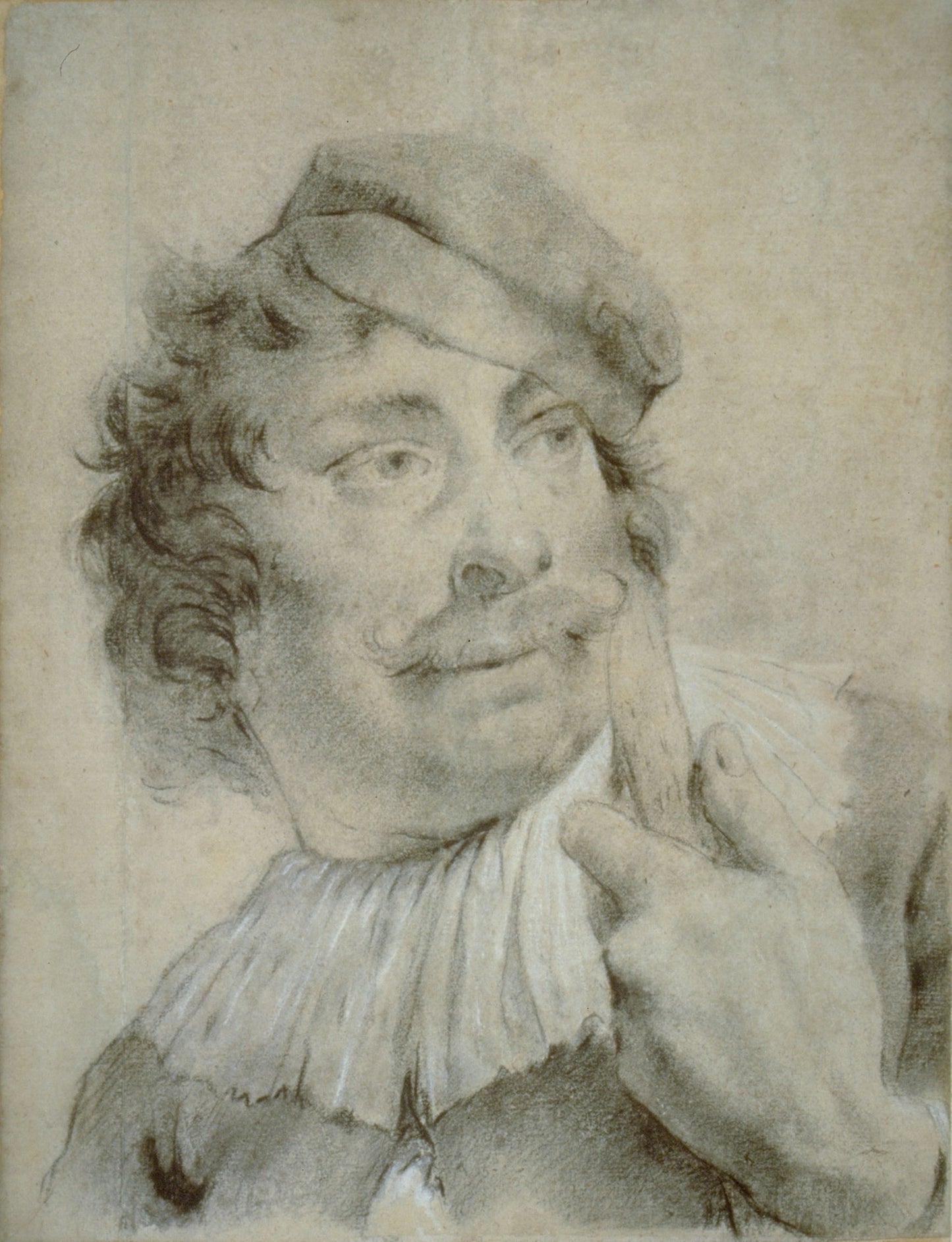 Portrait of a Gondolier -  Giovanni Battista Piazzetta,  Poster Print Wall Art