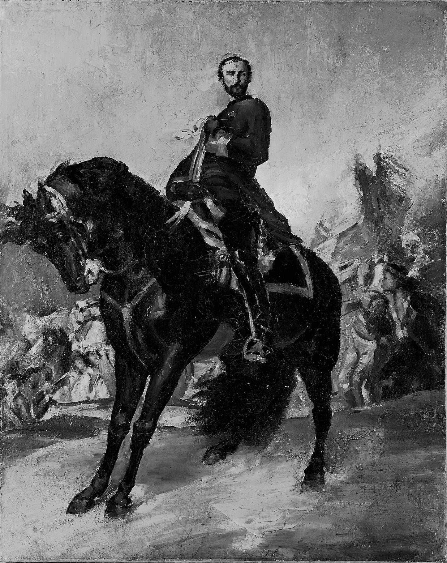 General Juan Prim (1814-1870) -  Henri Regnault,  Poster Print Wall Art