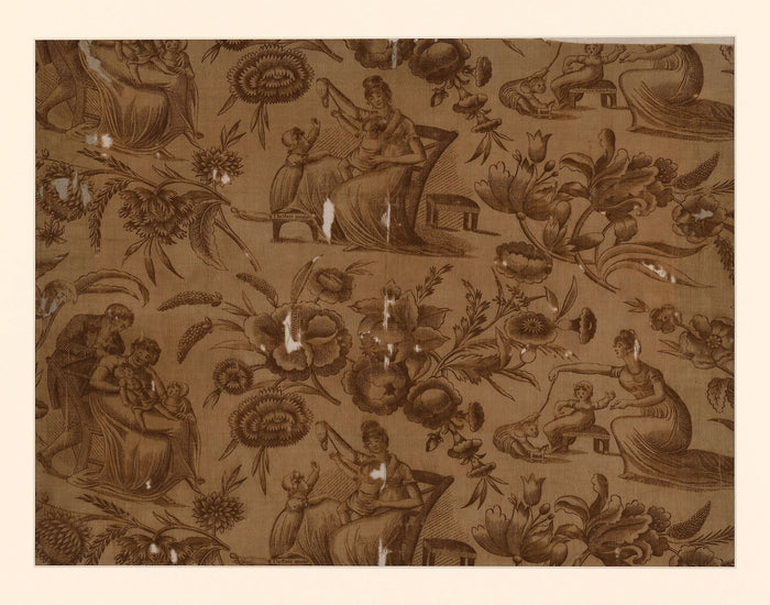 Panel (Furnishing Fabric): Possibly designed: Adam Buck (Irish, 1759–1834),16x12