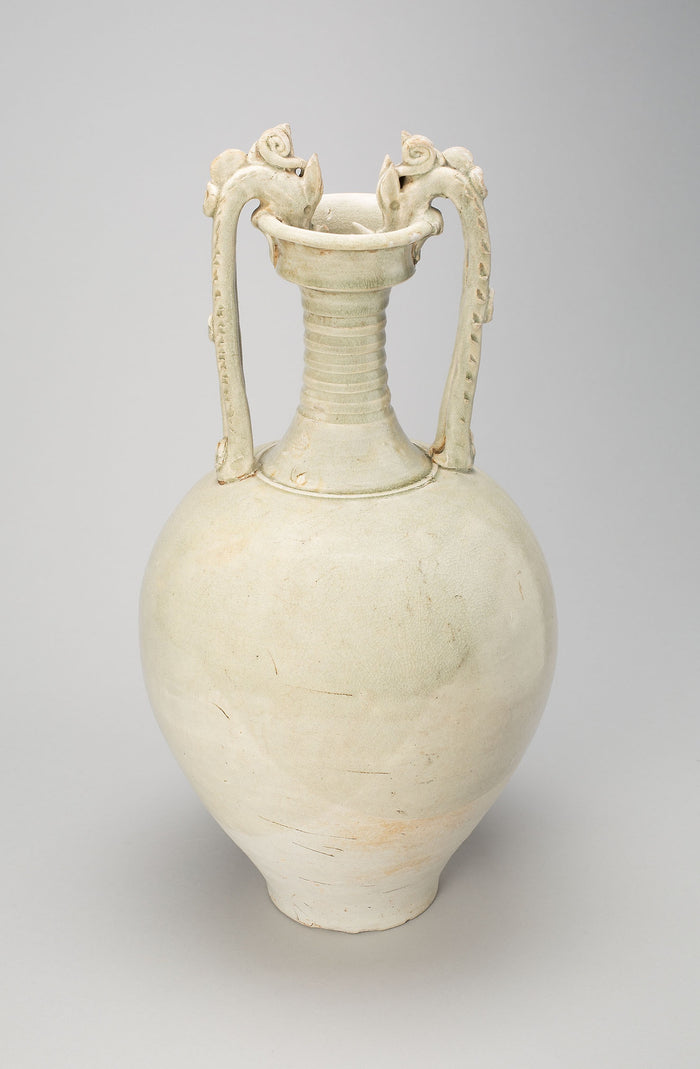 Dragon-Handled Amphora: China,16x12