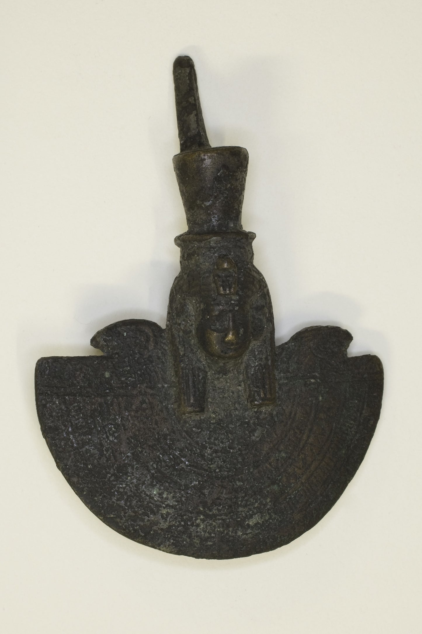 Amulet of an Aegis with the Head of the Goddess -  Egyptian,  Poster Print Wall Art