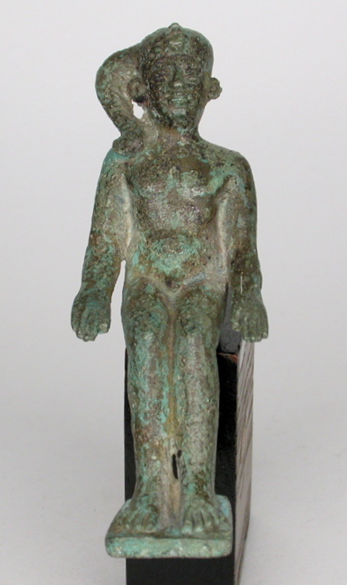 Statuette of the God Harpocrates -  Egyptian,  Poster Print Wall Art