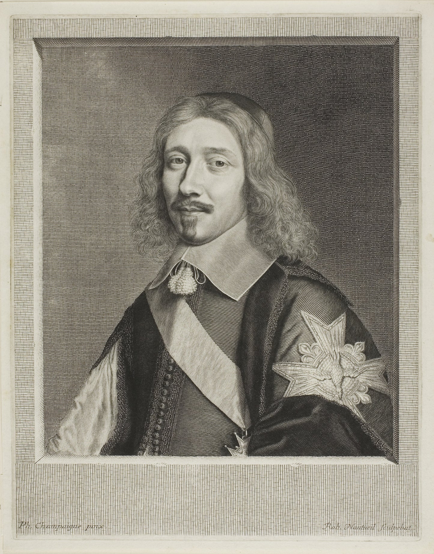 Le Chancelier Le Tellier -  Robert Nanteuil (French, 1623-1678),  Poster Print Wall Art