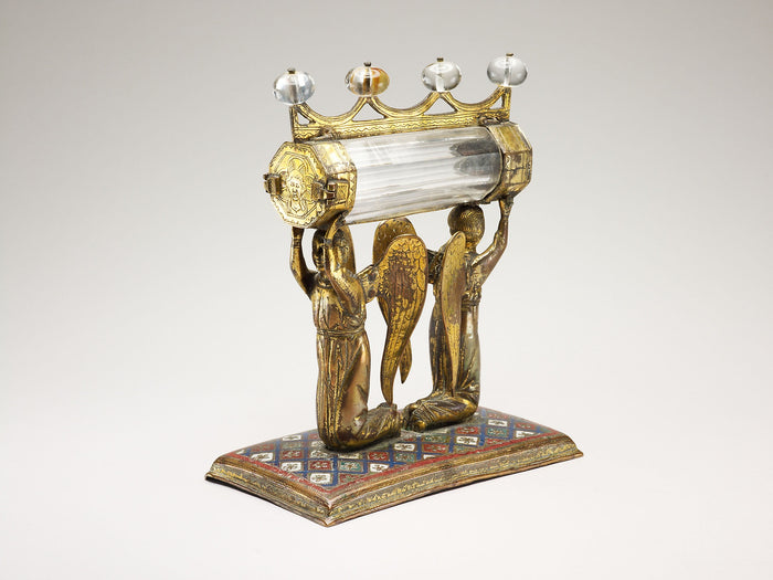 Reliquary Monstrance: French; Limoges,16x12