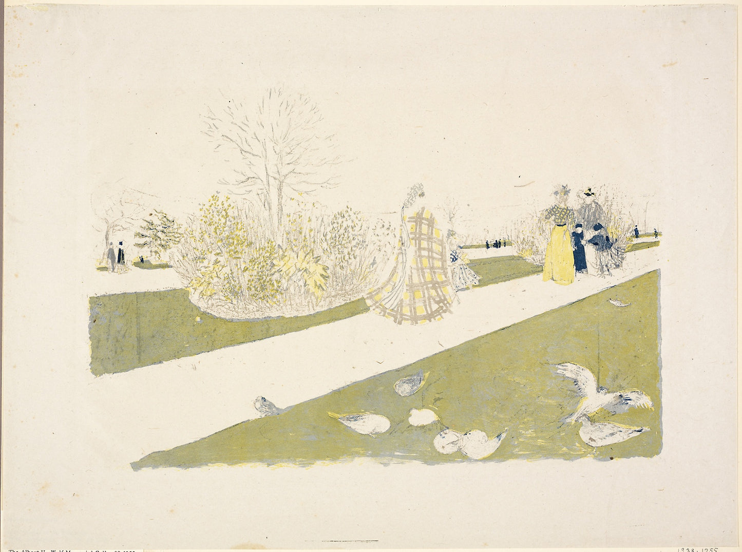 The Tuileries Garden -  Edouard Jean Vuillard,  Poster Print Wall Art