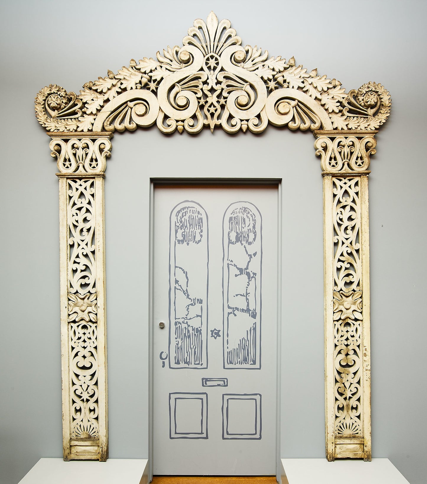 Doorframe -  Artist unknown,  Poster Print Wall Art
