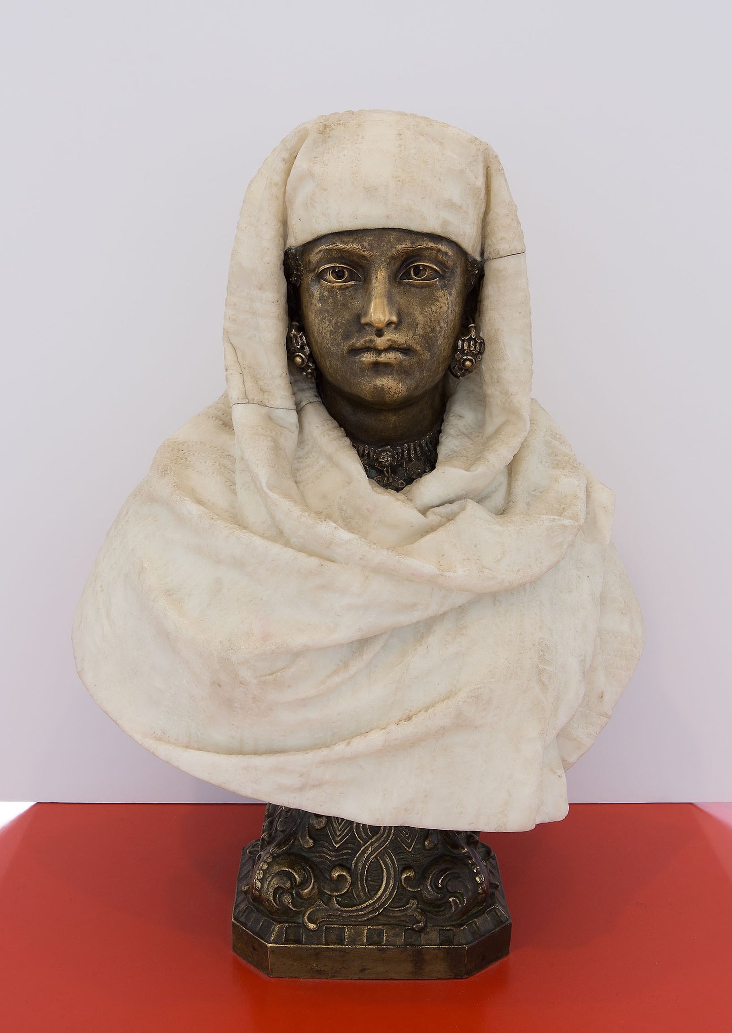 Female Bust (possibly Aïda) -  Pietro Calvi,  Poster Print Wall Art