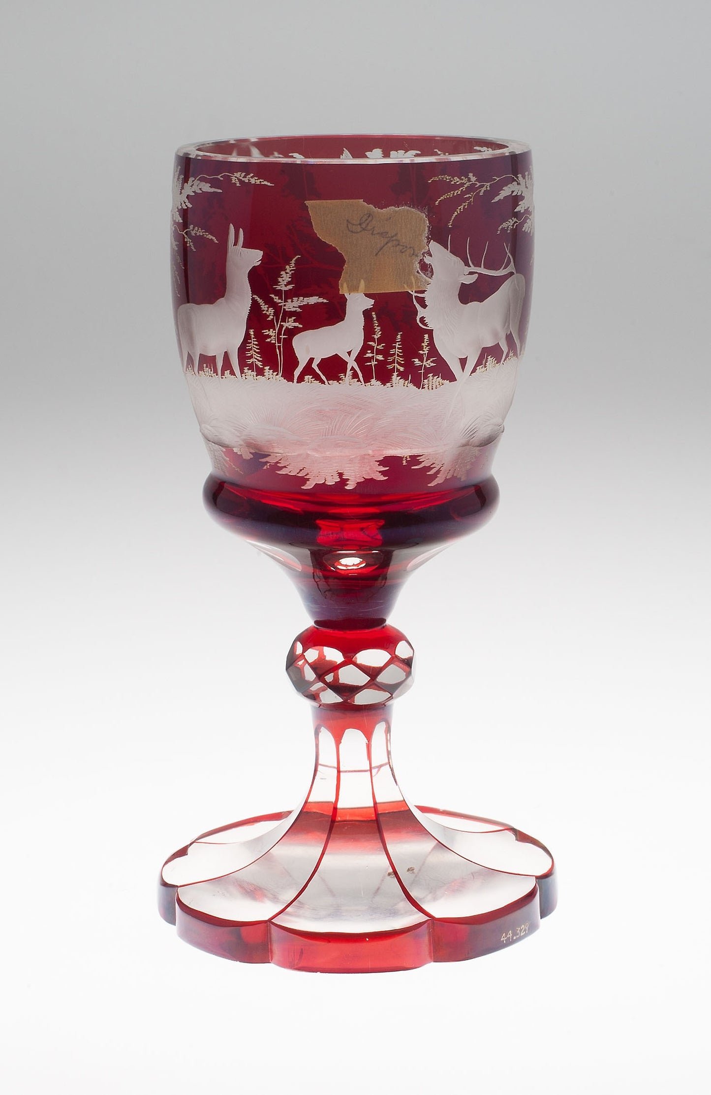 Large Wine Glass -  Bohemia, Czech Republic,  Poster Print Wall Art
