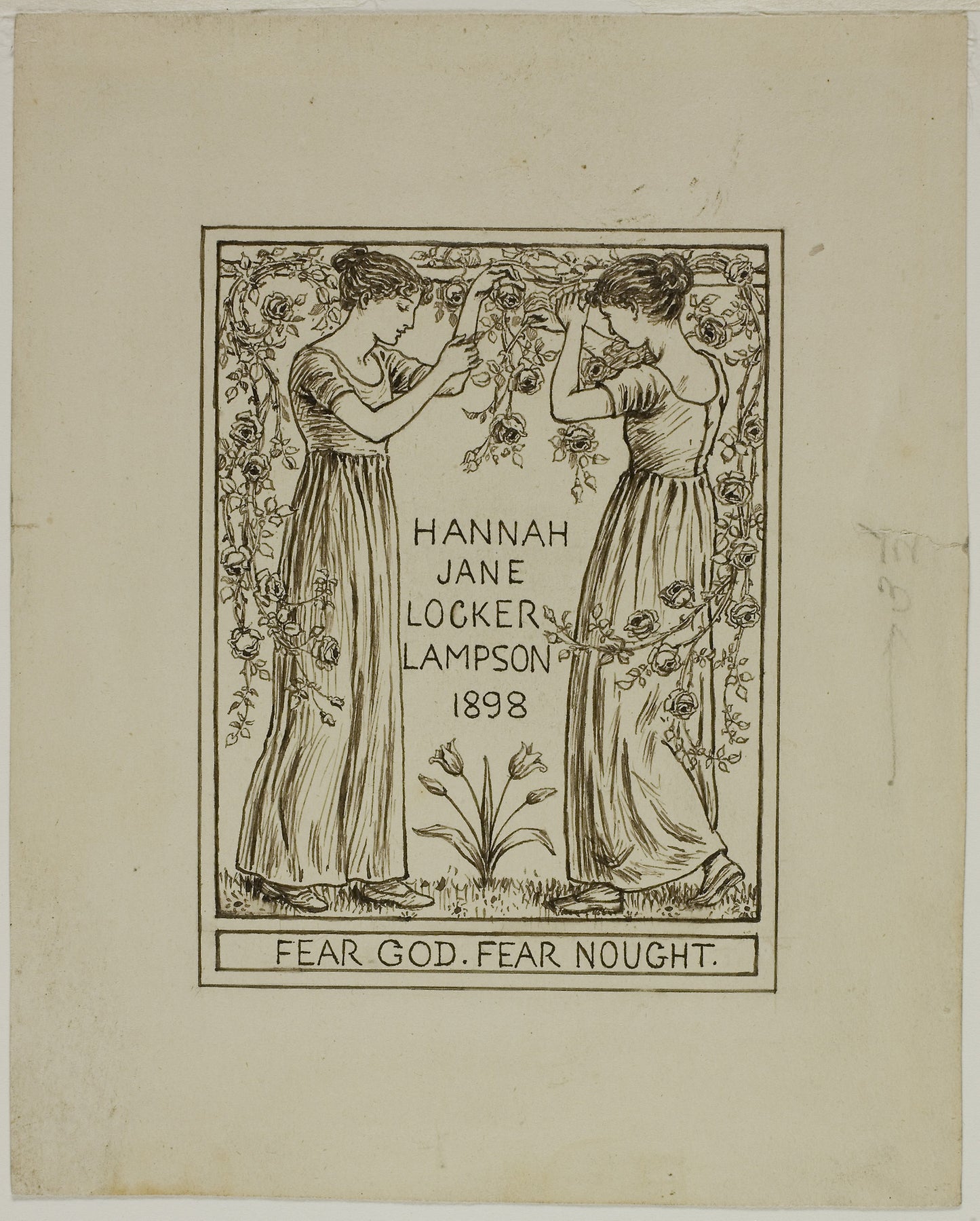 Hannah Jane Locker Lampson -  Kate Greenaway,  Poster Print Wall Art