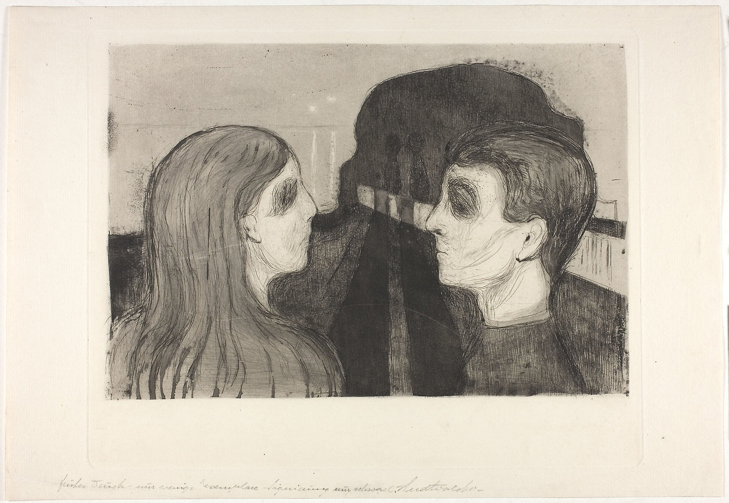 Attraction II -  Edvard Munch,  Poster Print Wall Art
