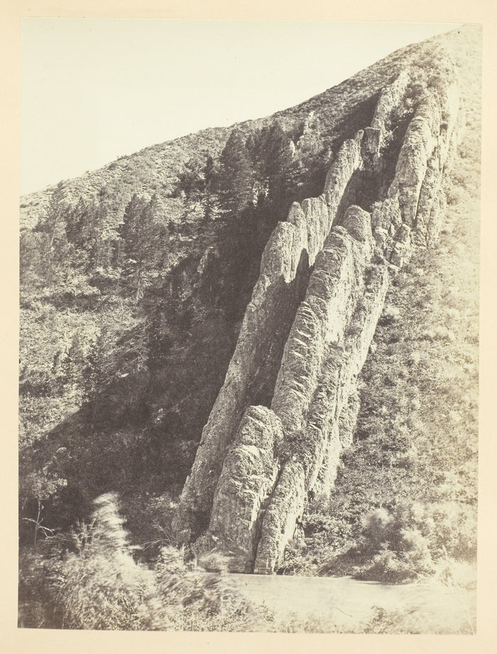 Serrated Rocks or Devil's Slide, (Near View)-Weber Canon, Utah: Andrew J. Russell ,16x12