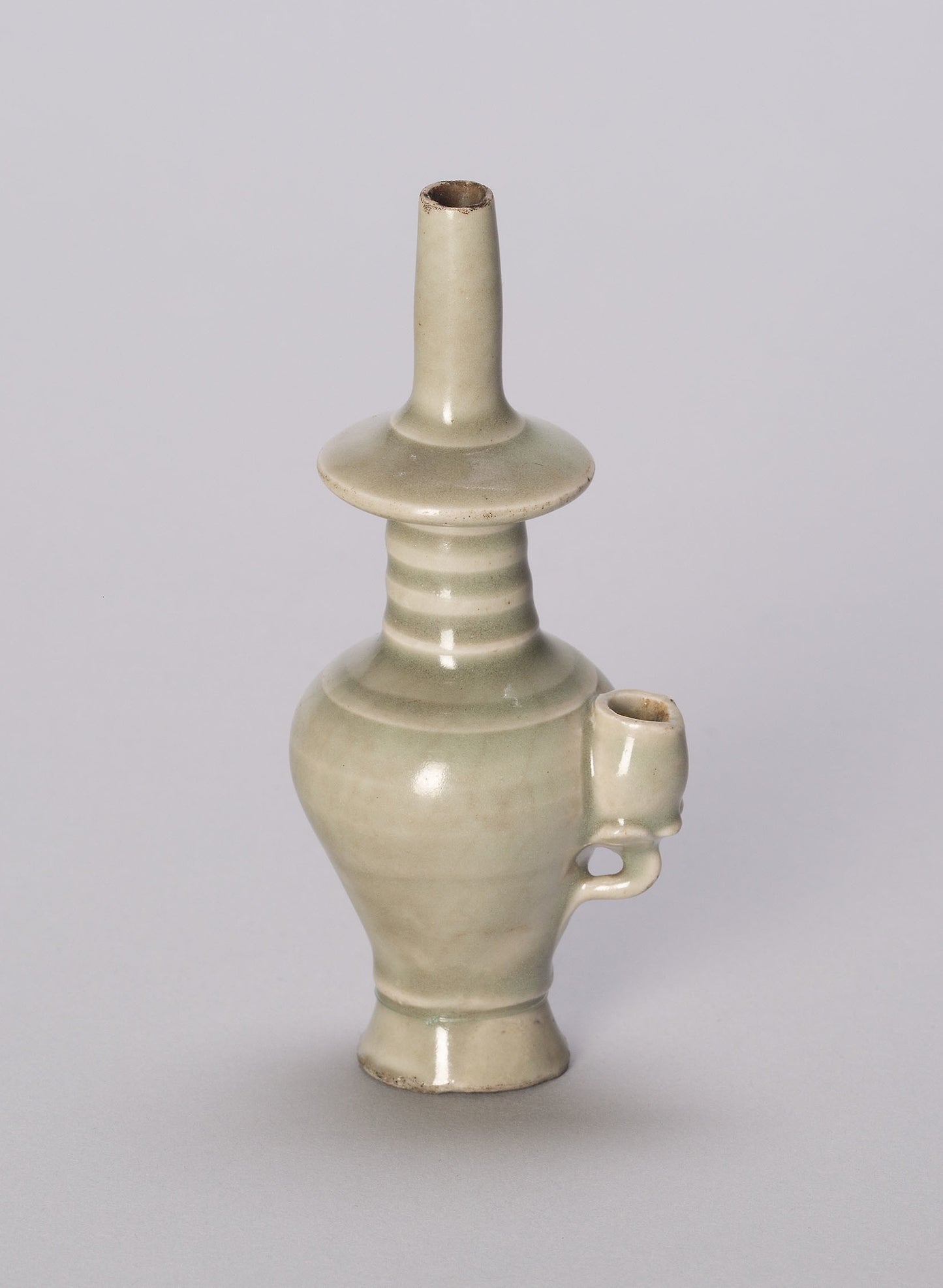 Miniature Buddhist Water Sprinkler (Kundika) with Lotus-leaf Spout -  China,  Poster Print Wall Art