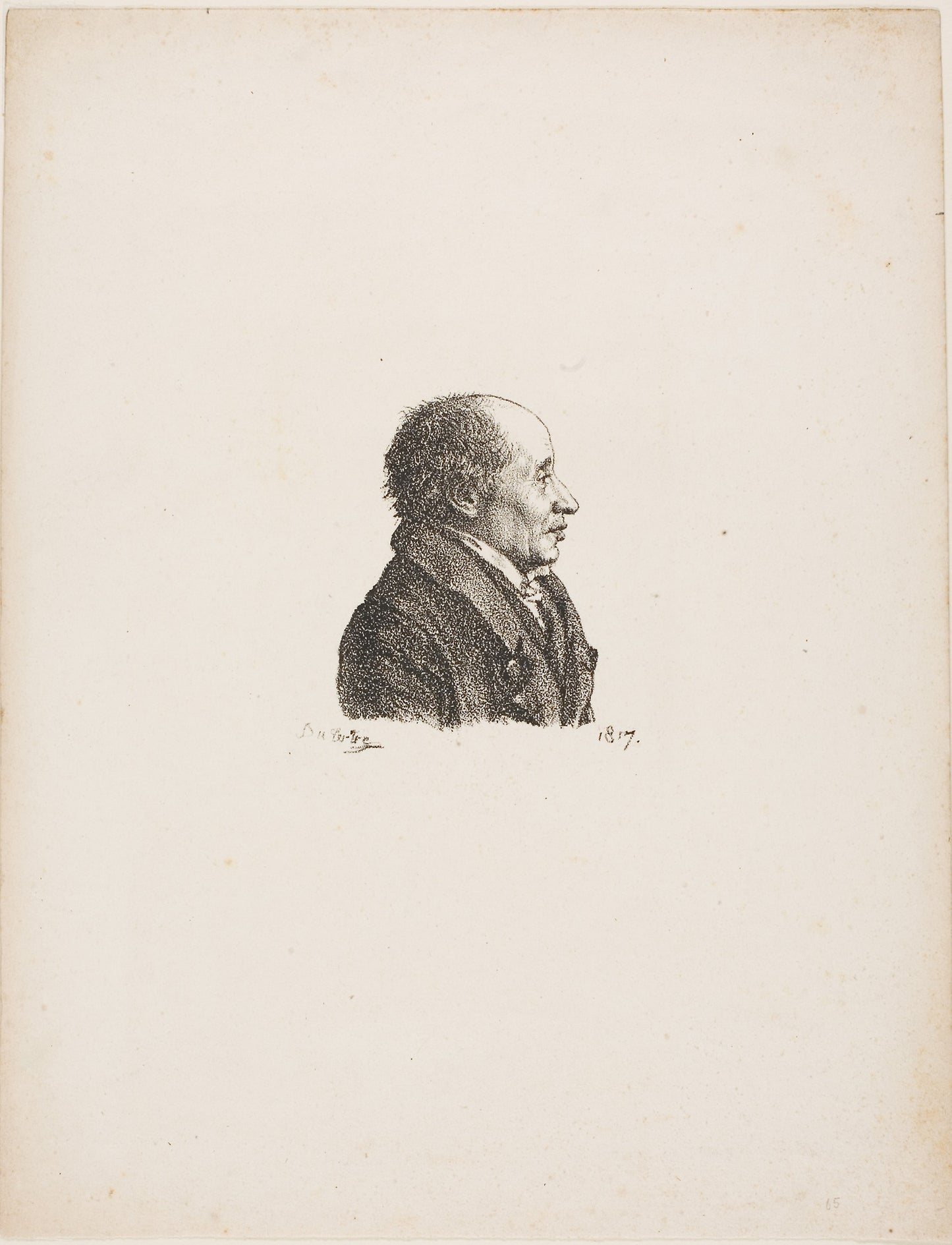 Portrait of a Man -  André Dutertre,  Poster Print Wall Art