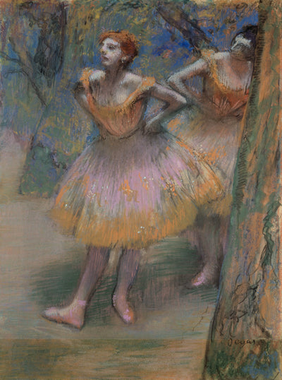 Two Dancers: Edgar Degas,16x12"(A3) Poster