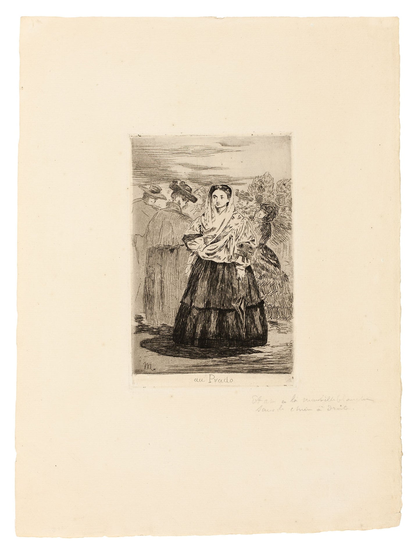At the Prado I -  Édouard Manet,  Poster Print Wall Art