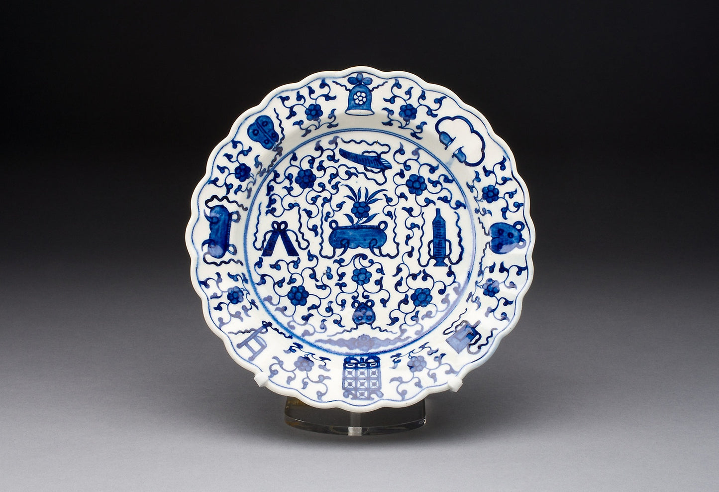 Plate -  Worcester Porcelain Factory,  Poster Print Wall Art