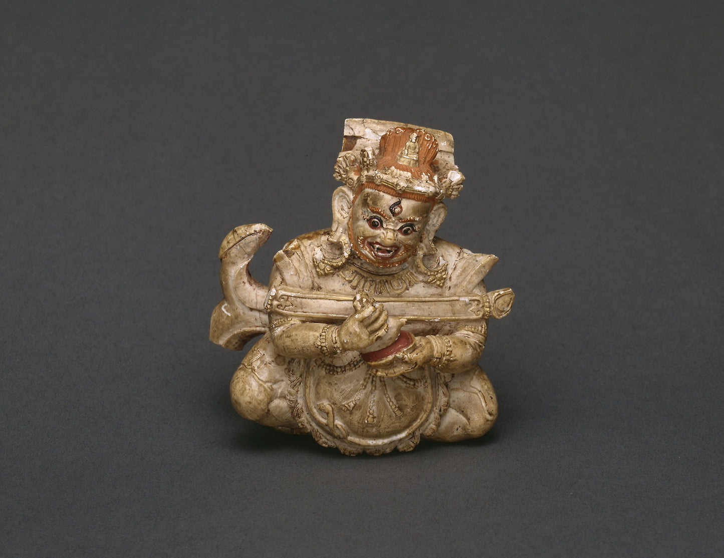 Buddhist God Mahakala -  Tibet,  Poster Print Wall Art