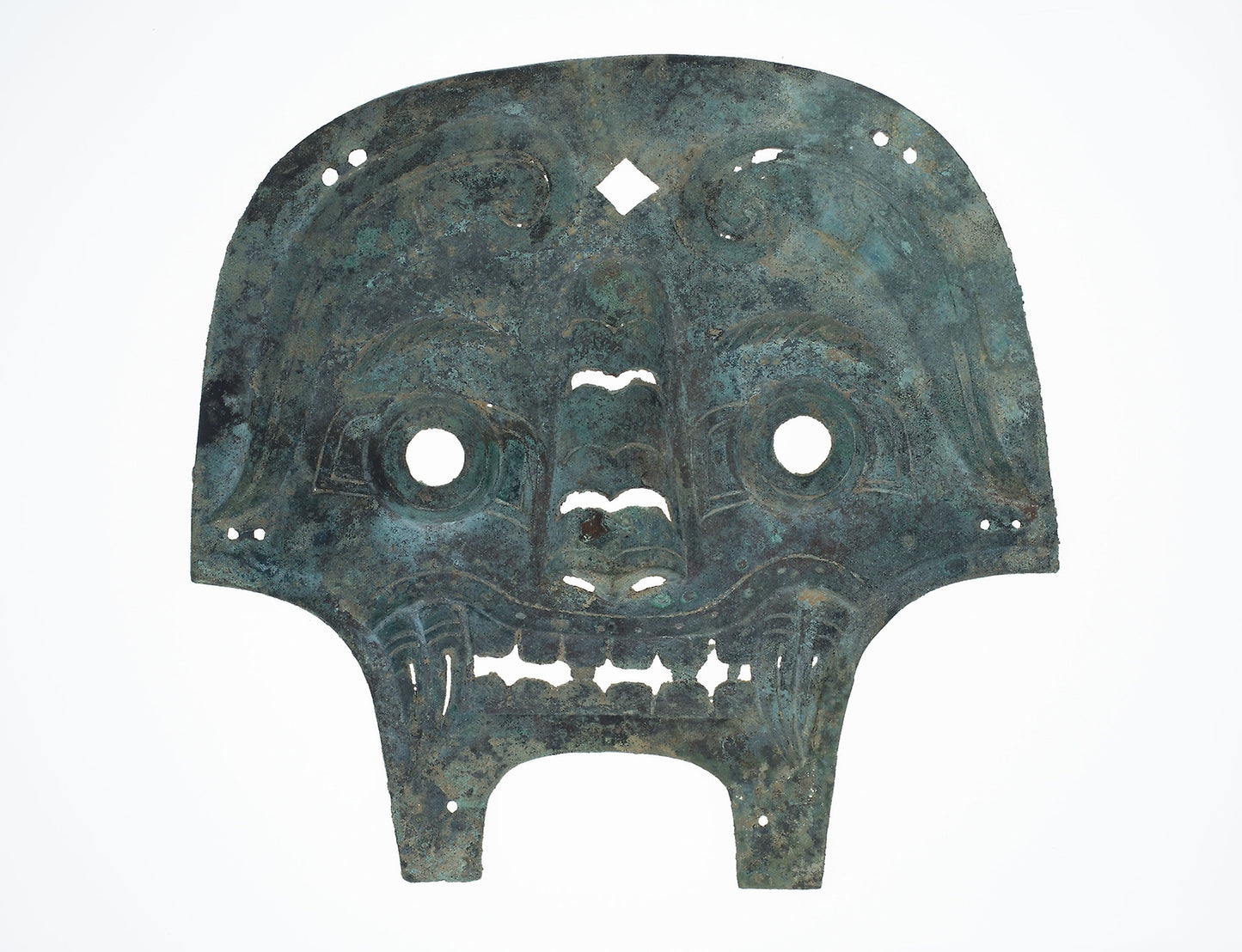 Mask from a Horse Bridle -  China,  Poster Print Wall Art
