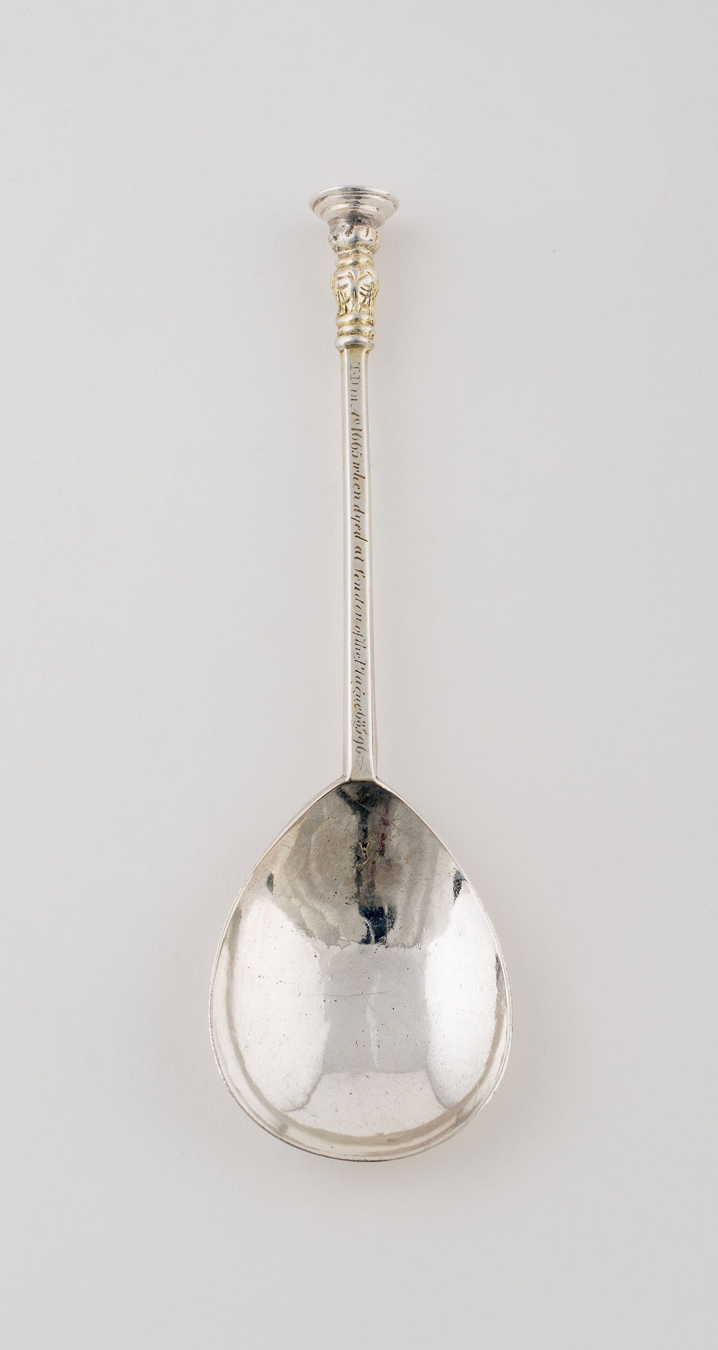 Spoon Commemorating the London Plague: Wokingham, England, Poster Print Wall Art