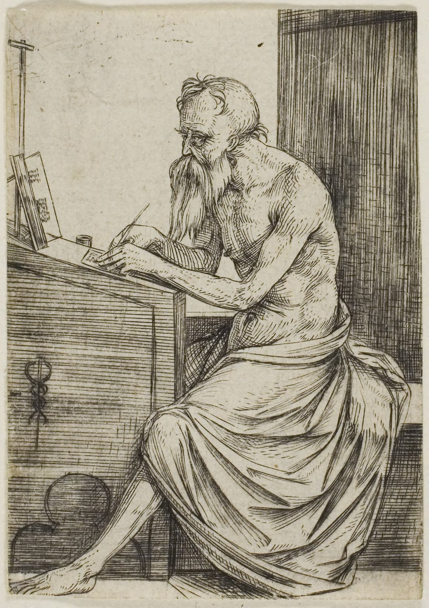 St. Jerome -  Jacopo de' Barbari,  Poster Print Wall Art